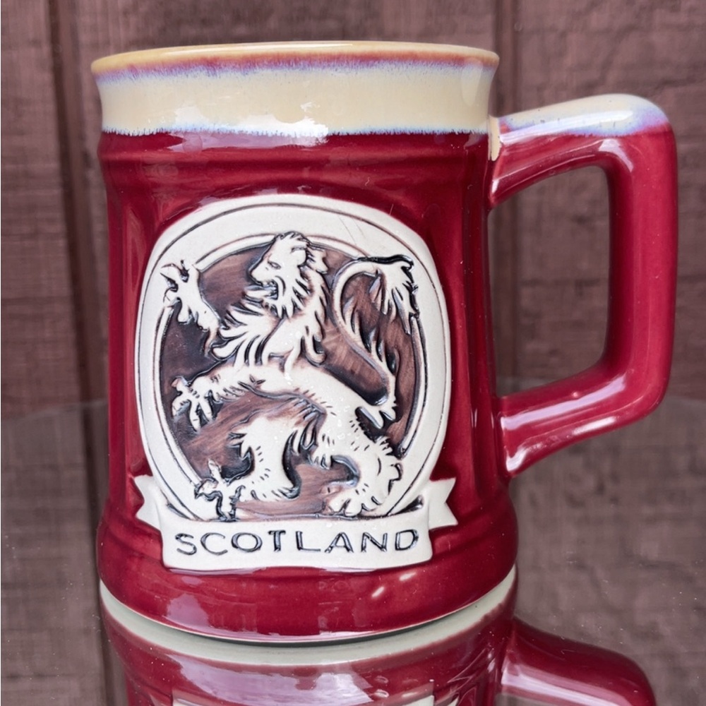 4.5” Scotland Red Ceramic Mug